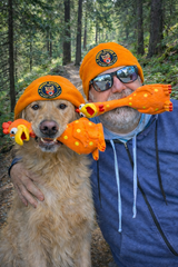 Just Us. A Trail. And a Couple of Chickens.