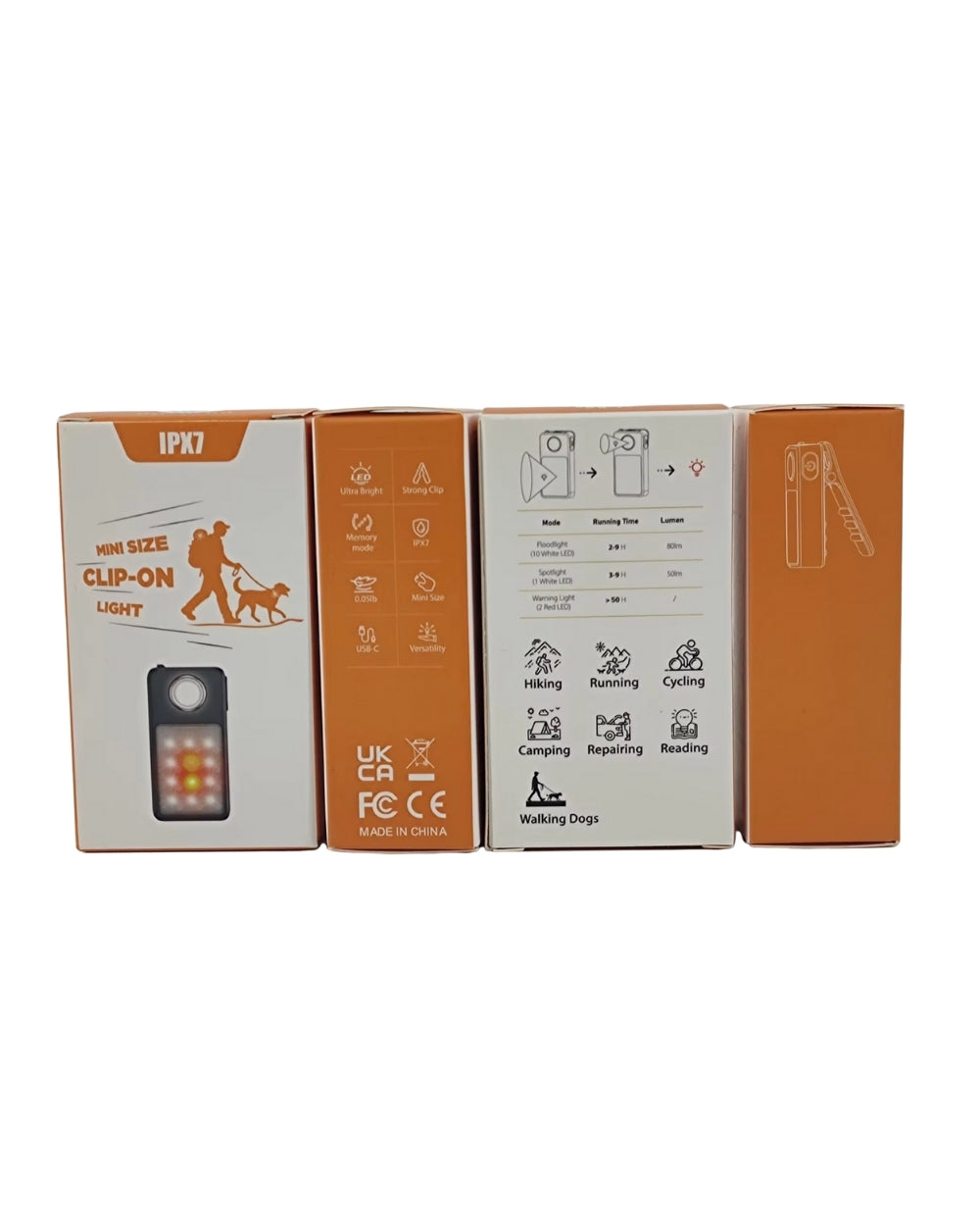 Clip-On Trail Light + Pet Light Bundle