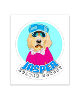 Back to School Jasper Sticker