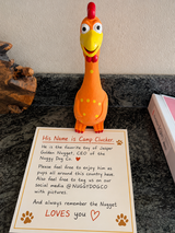 Camp Clucker Squeaky Dog Toy