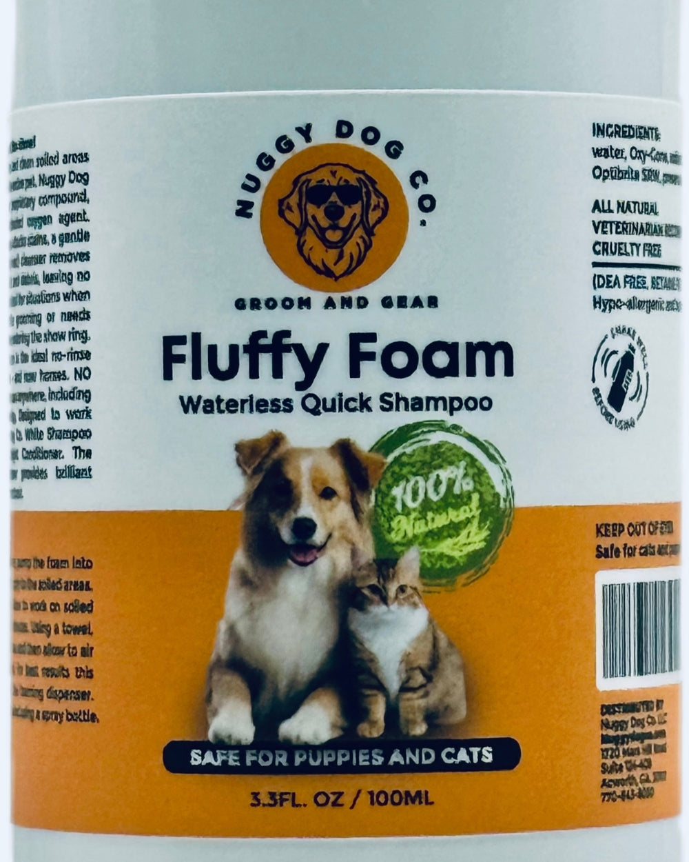 Nuggy Fluffy Foam + Towel Bundle