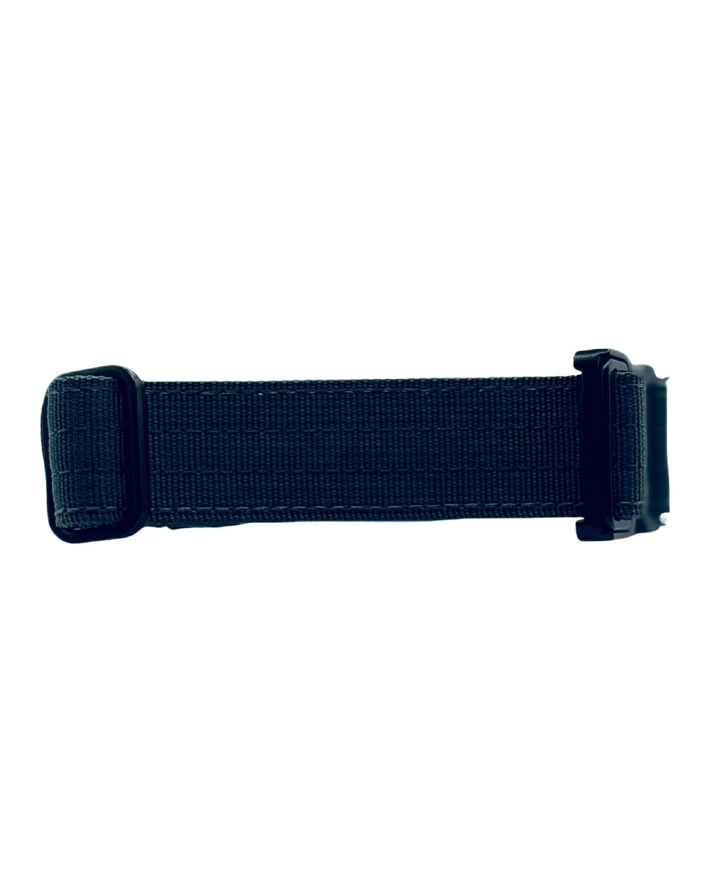 Black belt strap on a white background