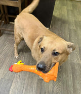 Camp Clucker Squeaky Dog Toy