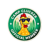 Camp Clucker – Official Member Sticker