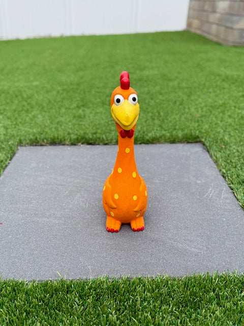 Camp Clucker Squeaky Dog Toy