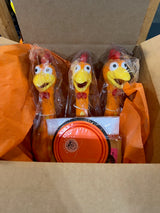 Camp Clucker Squeaky Dog Toy