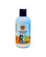 Bottle of Nubly Dog Co. Signature Shampoo on a white background