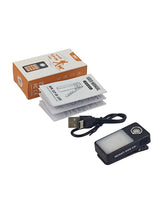Nuggy Dog Co. Clip-On Trail Light with box, manual, and USB cable