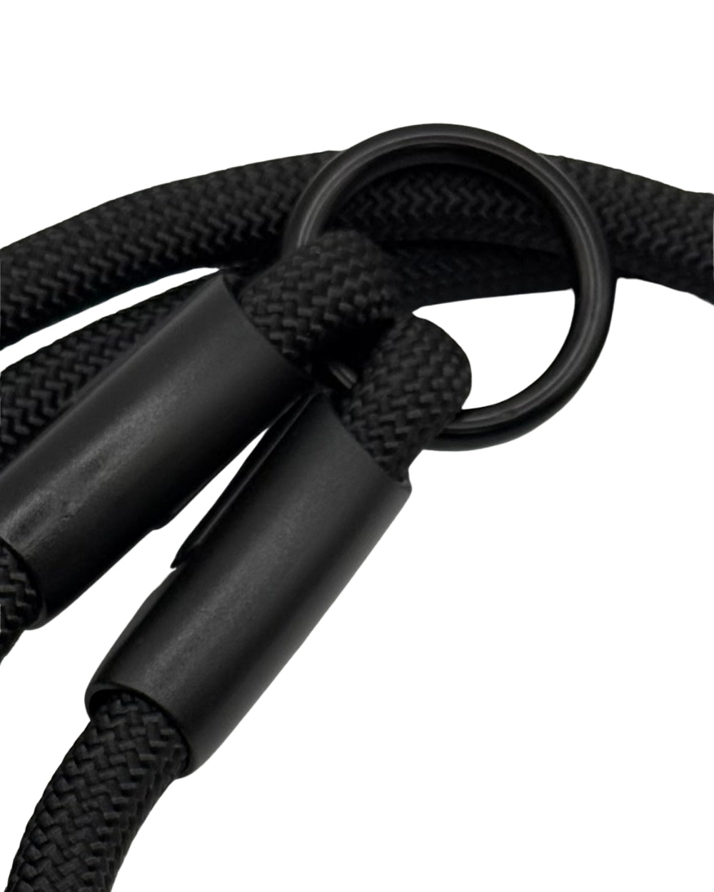 Close-up of the O-ring on the Nuggy Dog Co. Two-gether Leash